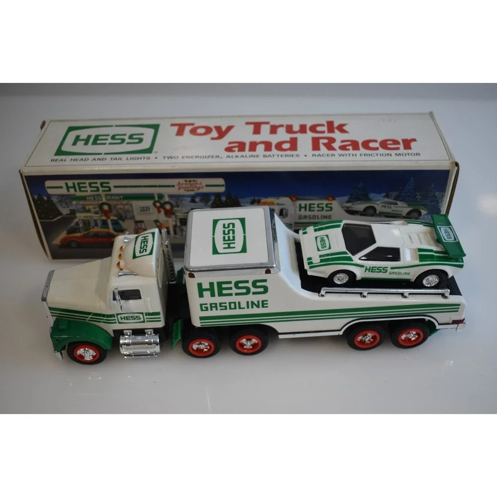 1991 Hess Toy Truck And Racer Lamborghini Brand New In Original Box